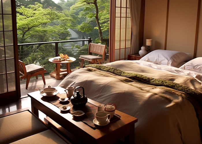 Tea Garden Tranquility